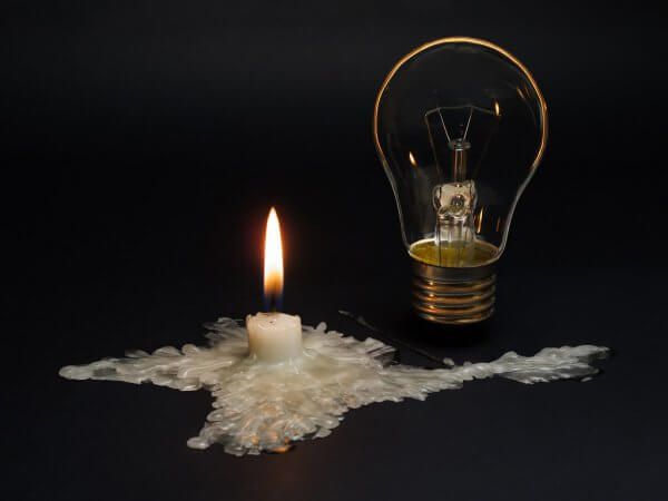 restos de las velas