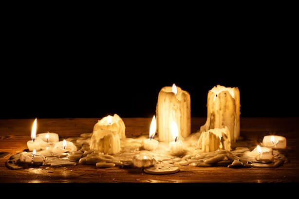 restos de velas significado